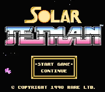 Solar Jetman - Hunt for the Golden Warpship (Europe) screen shot title